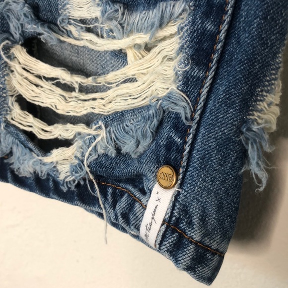 One by One Teaspoon Freelove Skirt Size 25 - Picture 3 of 7